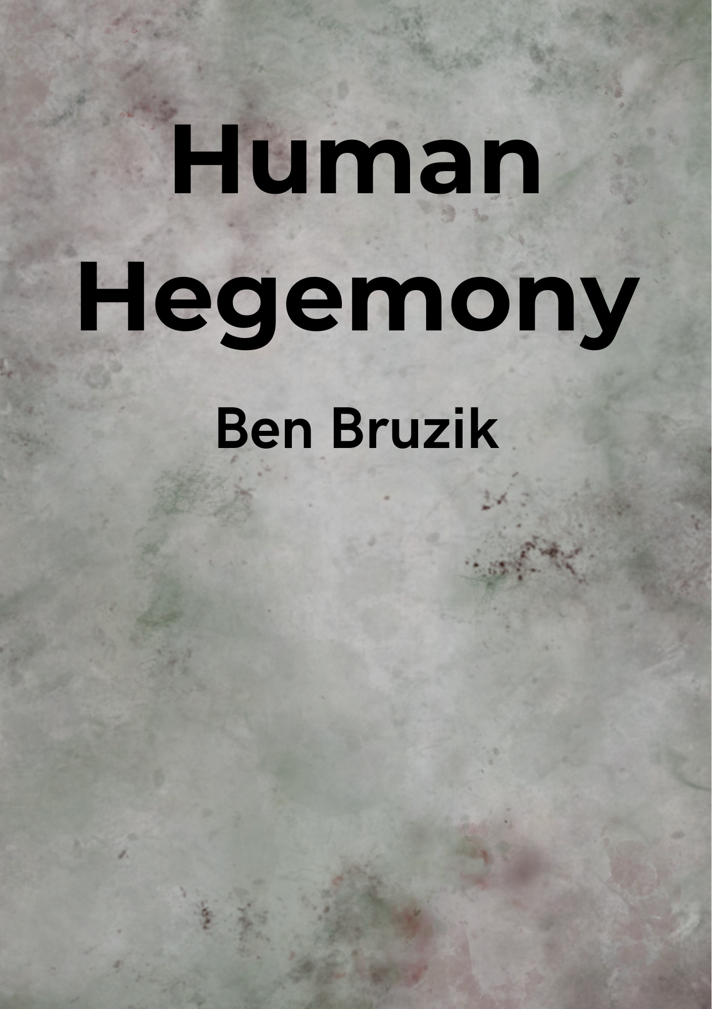 Human Hegemony Book